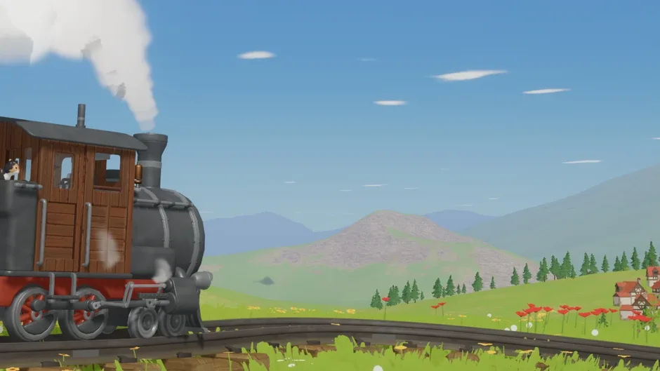 Кадър от Tiny Train Adventures