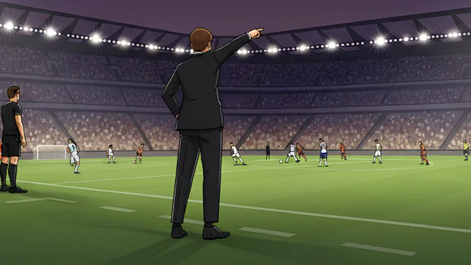 Кадър от Pro Soccer Manager 27