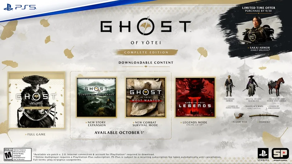 Кадър от Ghost of Yotei: Complete Edition