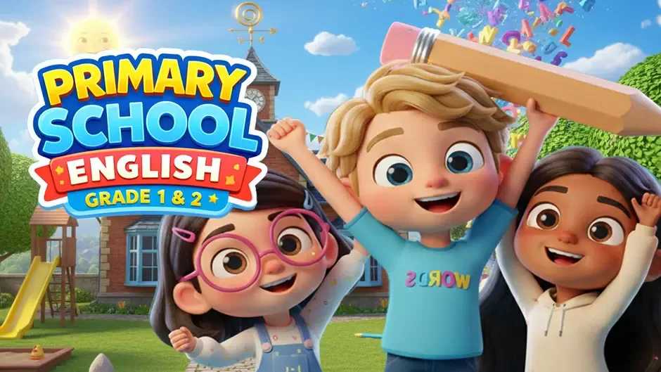 Кадър от Primary School: English Grade 1 & 2