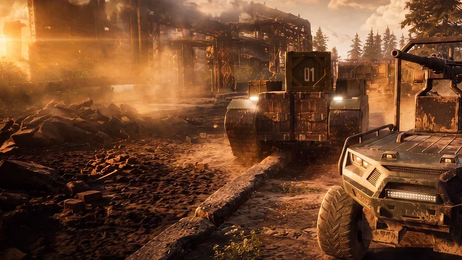 Кадър от Ground Drone Operator: Ground Robotic System Simulator