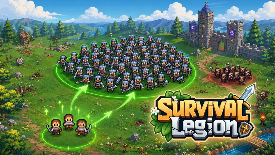 Кадър от Survival Legion
