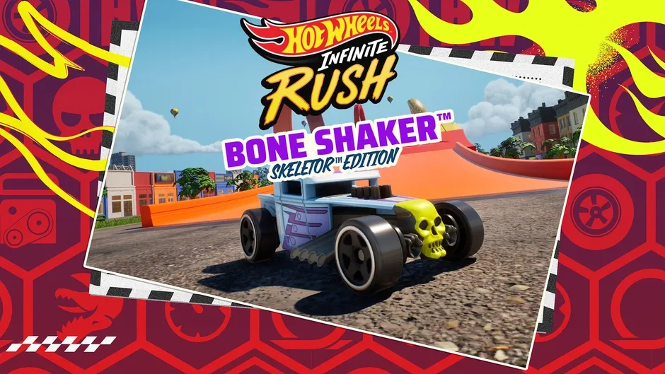 Кадър от Hot Wheels Infinite Rush: Bone Shaker Skeletor Edition