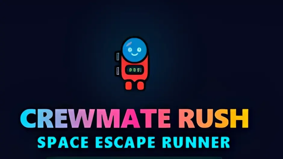 Crewmate Rush Space Escape Runner