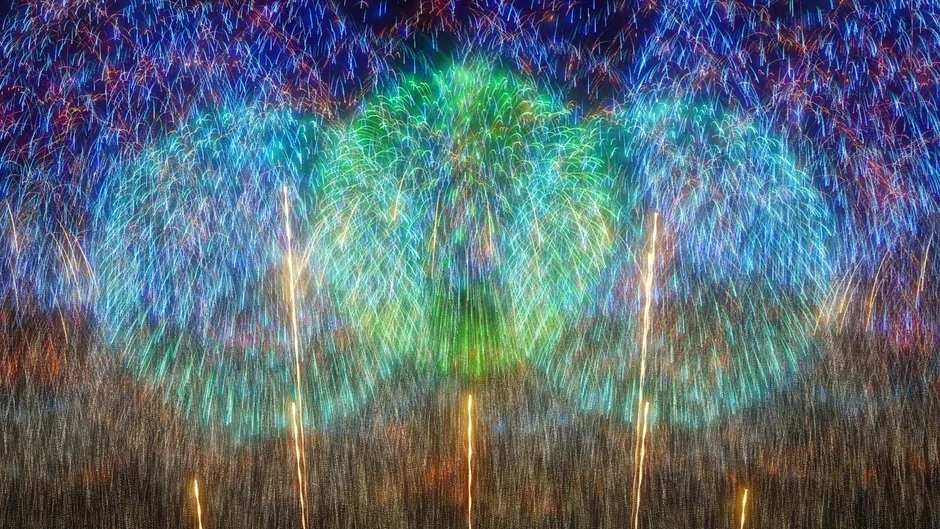 Кадър от Burst Noir: Fireworks Simulator
