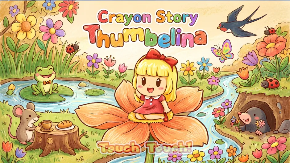 Кадър от Crayon Story: Thumbelina