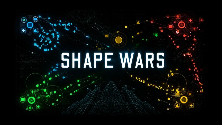 Кадър от Shape Wars