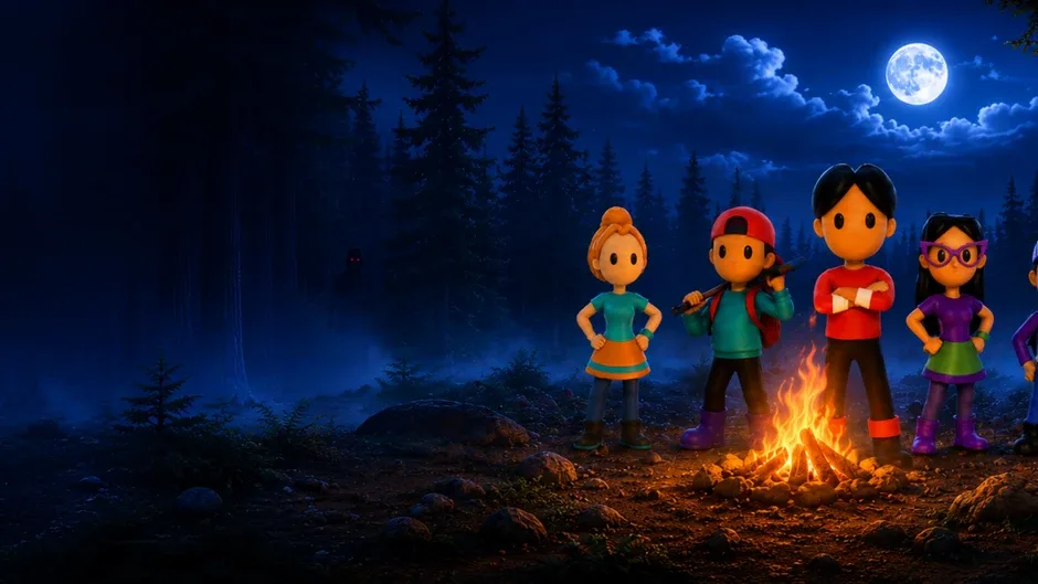 Кадър от The Hidden Camp