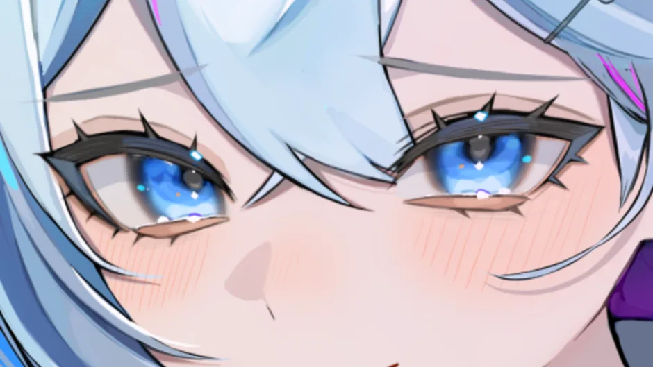 Кадър от The Black Lily Blooms in Her Eyes