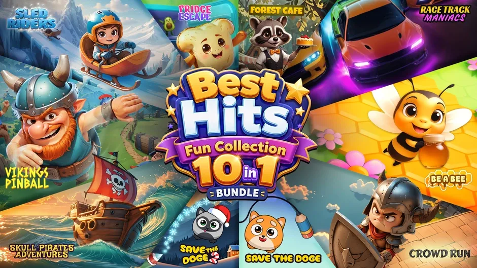 Кадър от Best Hits Fun Collection 10 in 1 Bundle