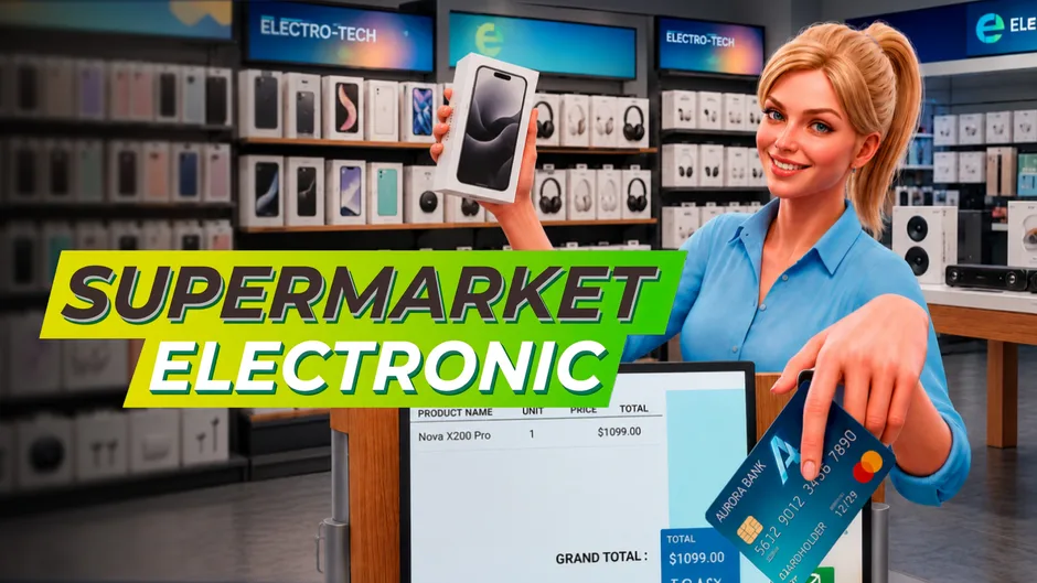 Кадър от Supermarket Electronic