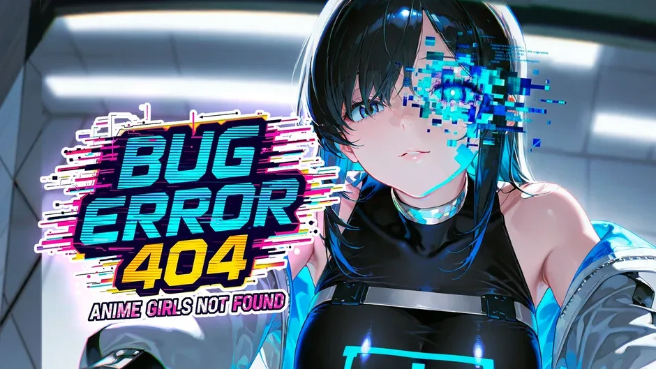 Кадър от Bug Error 404: Anime Girls Not Found