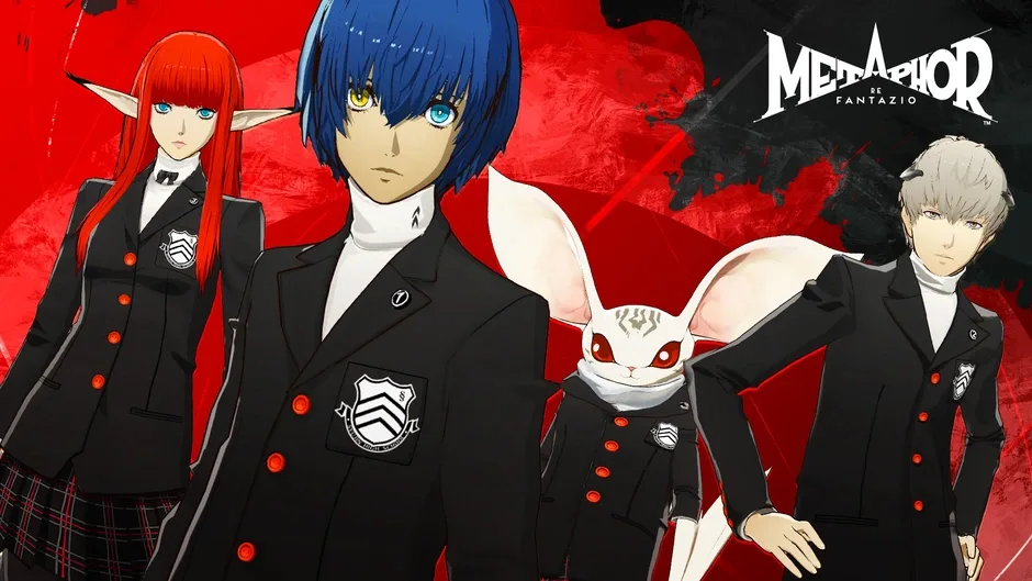 Кадър от Metaphor: ReFantazio: Persona 5 Shujin Academy School Uniform (7), Battle BGM & Battle Jingle Set