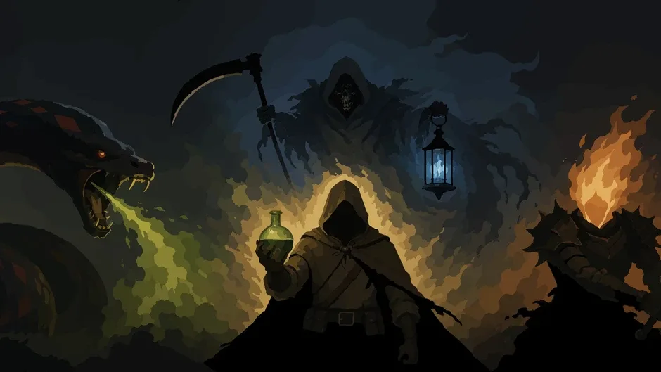 Кадър от Coin & Cauldron