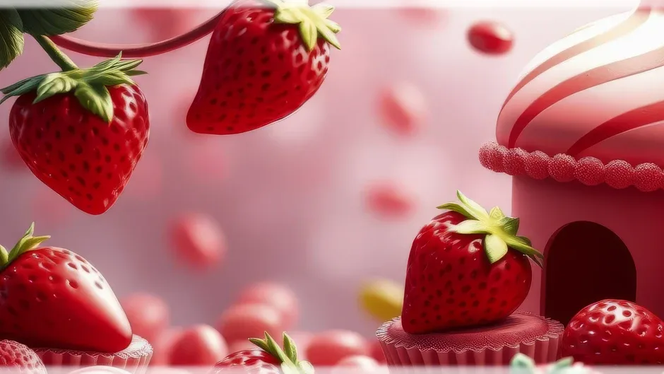 Sweetie Candy Maze: Crimson Strawberry