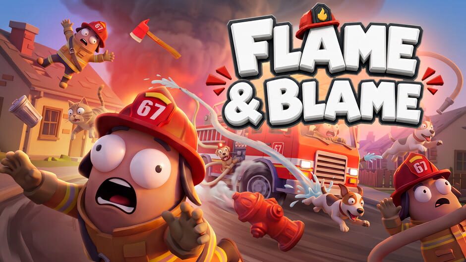 غلاف Flame and Blame