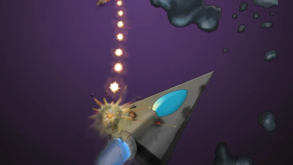 Кадър от Idle Asteroids