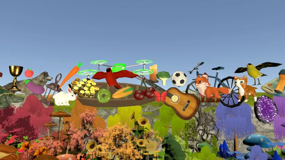 Hidden Objects Painted Forest