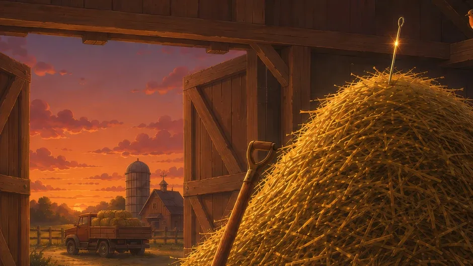 Кадър от Story of the Needle in a Haystack