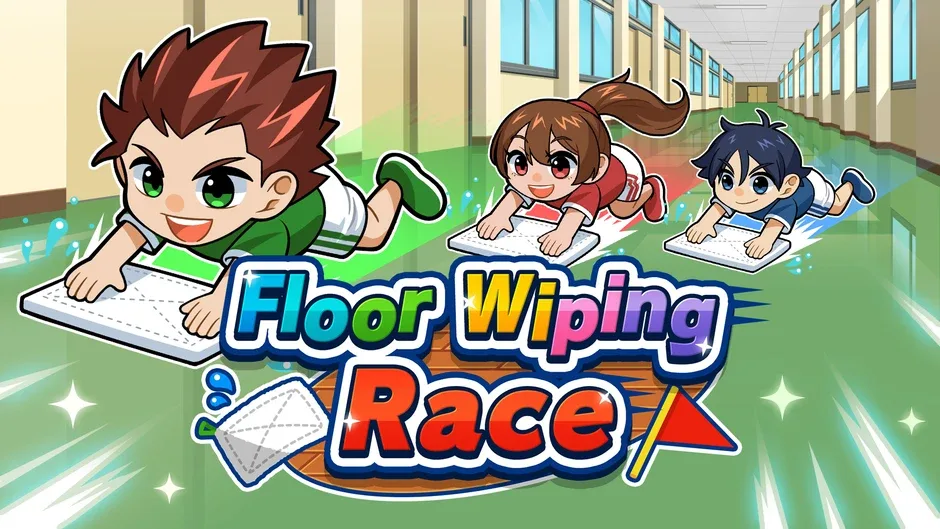 Floor Wiping Race