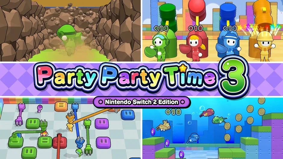Кадър от Party Party Time 3: Nintendo Switch 2 Edition