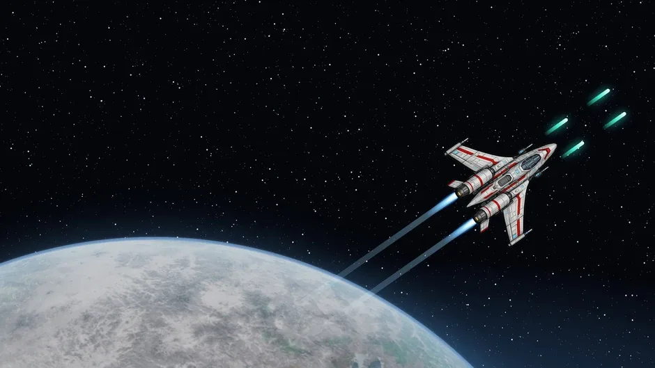Кадър от Space Defender: Frontier Squadron