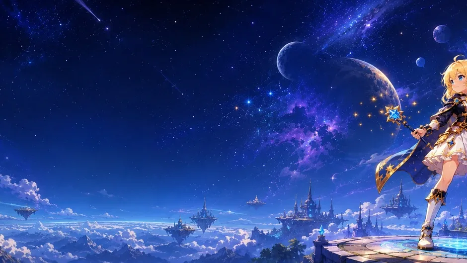 Кадър от Stella Supernova: The Astral Vale