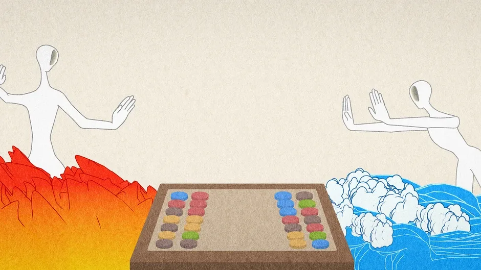 Кадър от Five Elements Chess