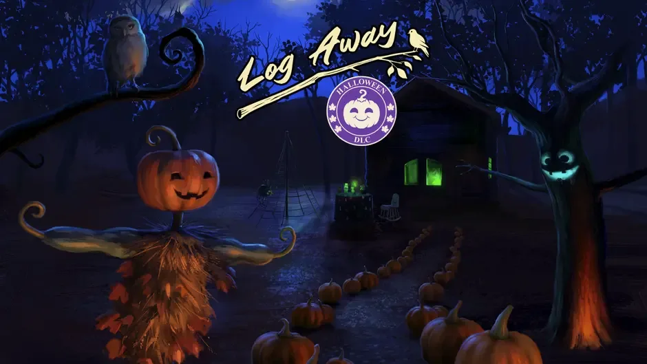 Кадър от Log Away: Halloween DLC