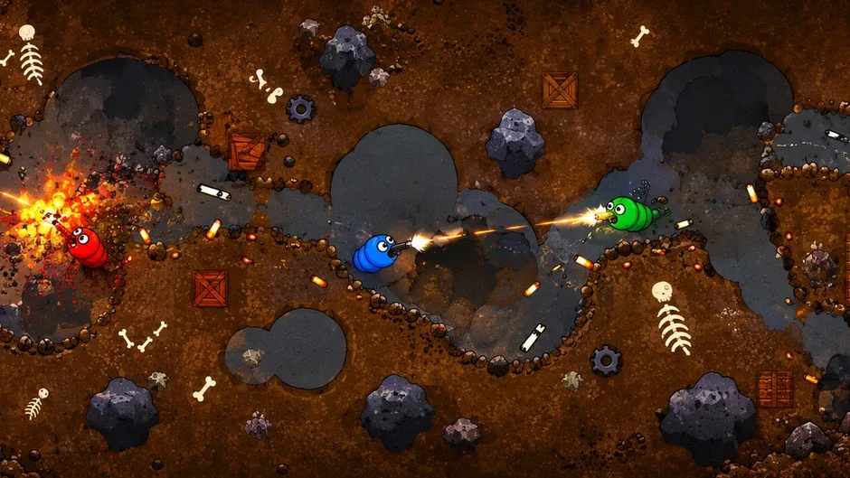 Кадър от Trenchworms