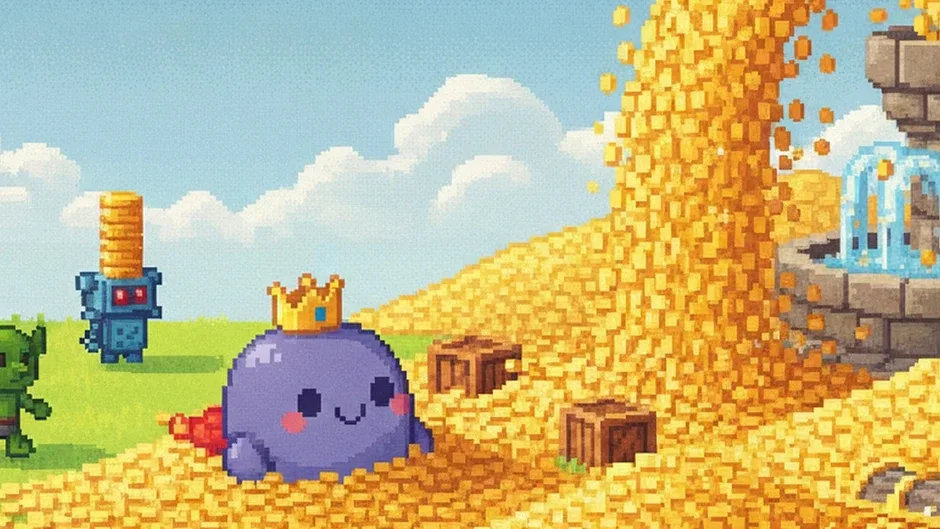 Кадър от The King Got Too Much Gold