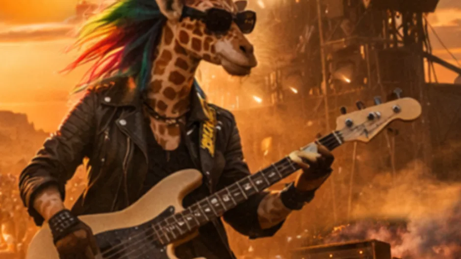 Кадър от Giraffe Champion 3: Halloween Party & the Ghost Guitar