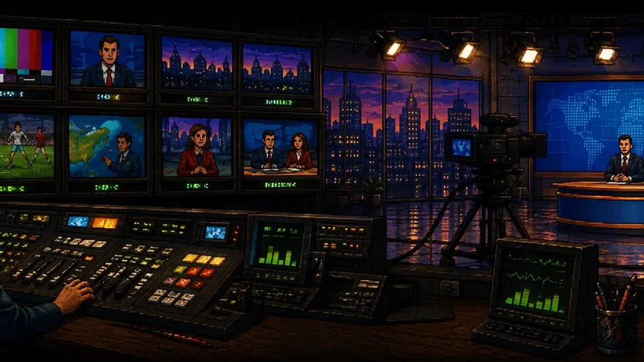 Кадър от TV Station Tycoon