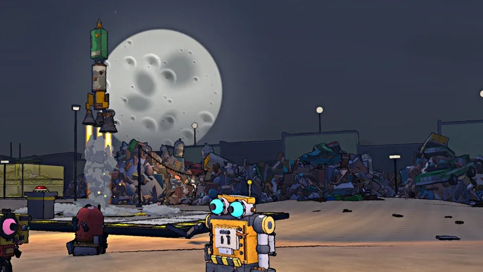 Кадър от Junkyard Astronauts