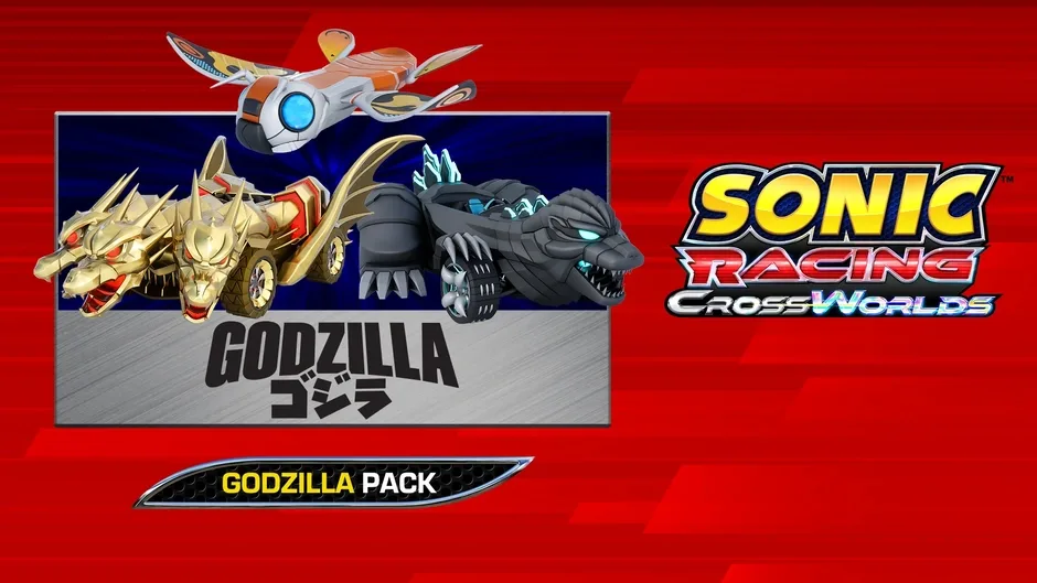 Sonic Racing: CrossWorlds - Godzilla Pack
