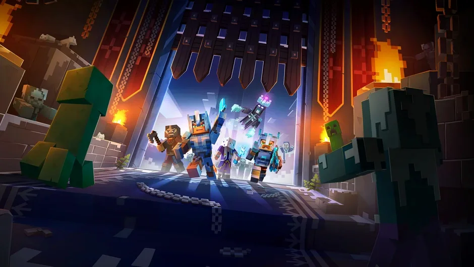 Кадър от Minecraft Dungeons