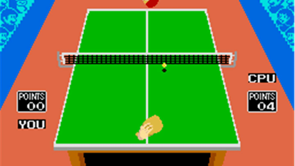 Konami's Ping Pong Screenshot