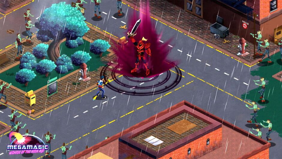 Megamagic: Wizards of the Neon Age Screenshot