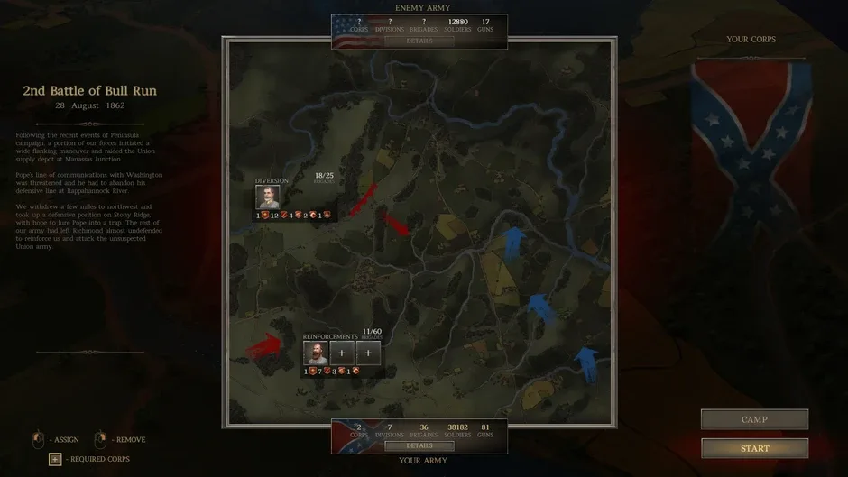 Ultimate General: Civil War, captura de tela 5