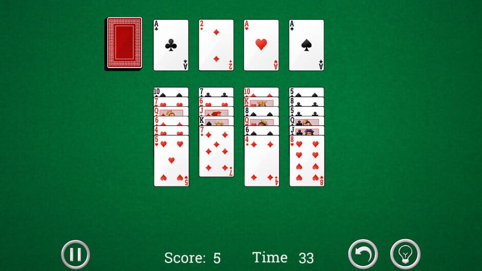 Interplay Solitaire Screenshot