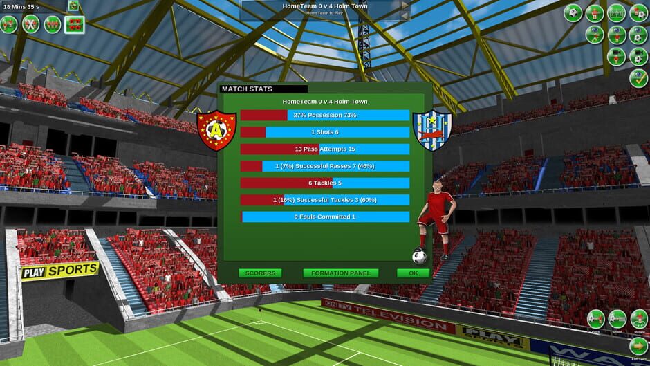 Tactical Soccer the New Season Screenshot