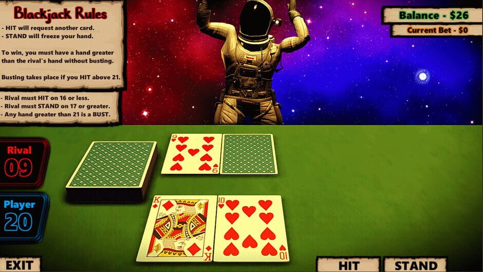 Blackjack In Space Screenshot