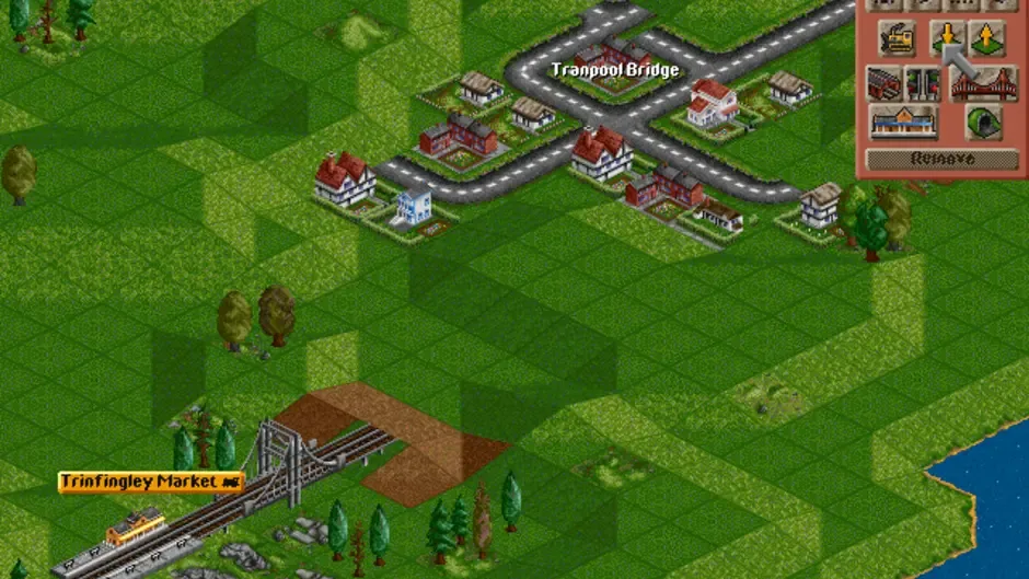 Transport Tycoon, captura de tela 1