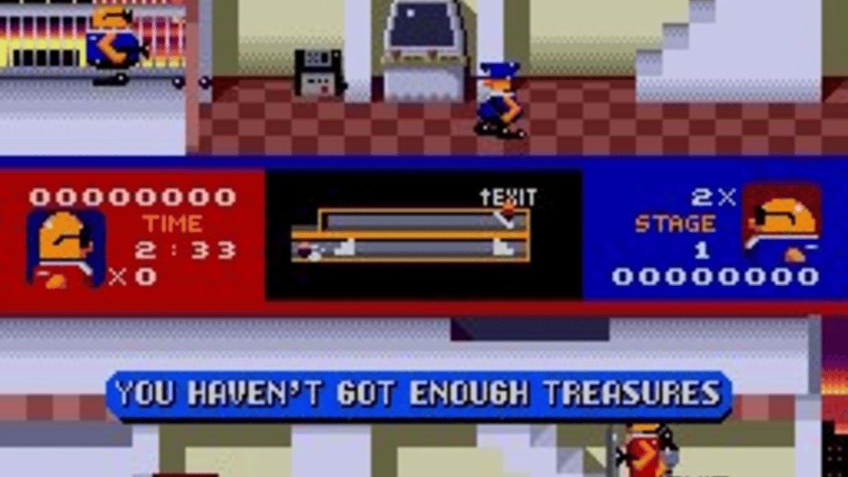 Bonanza Bros. Screenshot