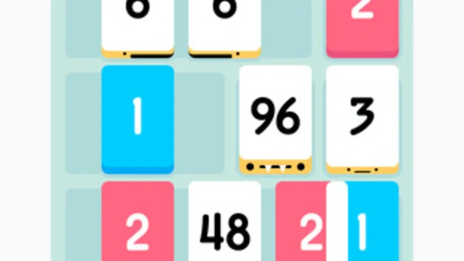 Threes!, captura de tela 1