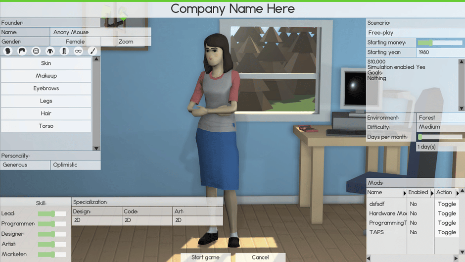 Software Inc. Screenshot