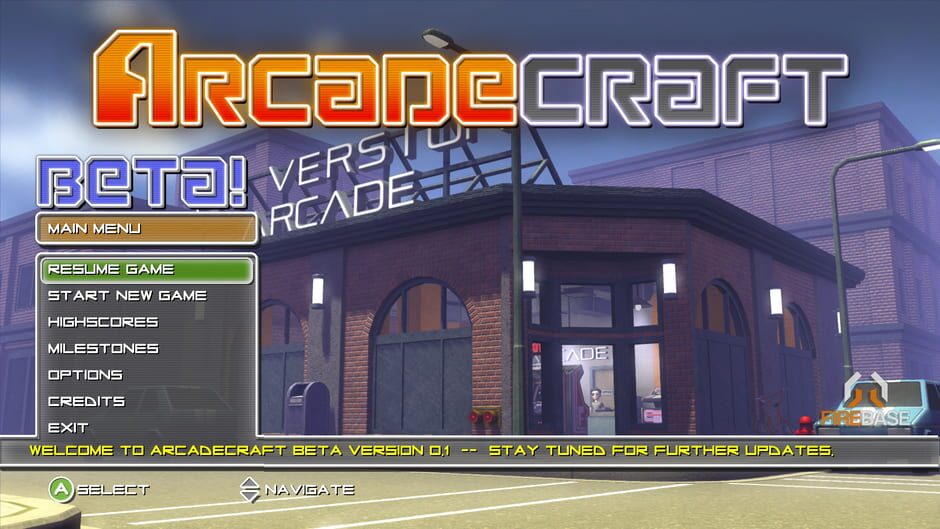 Arcadecraft Screenshot