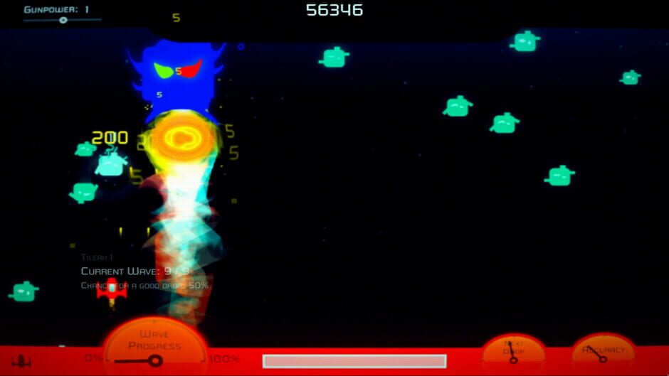 สกรีนช็อตจาก Space Toads Mayhem (รูปที่ 2)