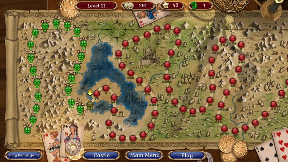 Jewel Match Solitaire Screenshot