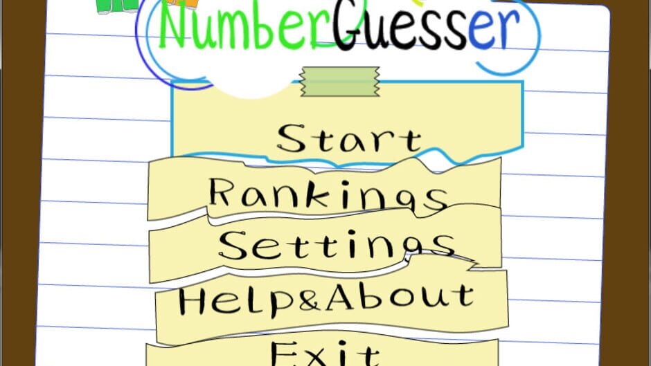สกรีนช็อตจาก Number Guesser (รูปที่ 2)